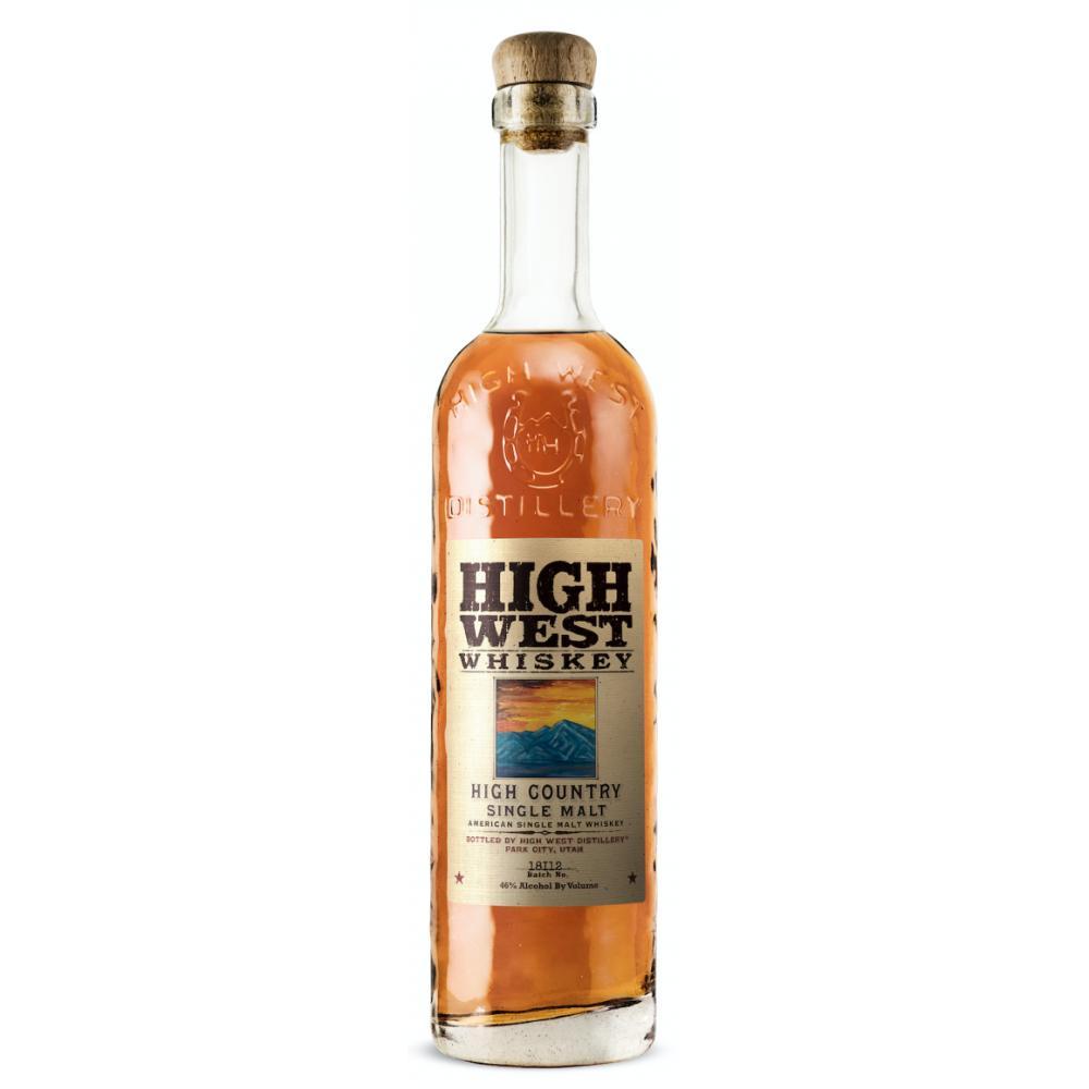 High West High Country American Single Malt American Whiskey High West Distillery   