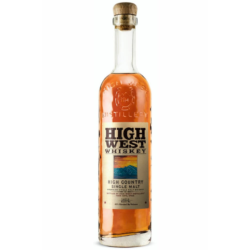 High West High Country American Single Malt Whiskey Single Malt Whiskey High West Distillery   