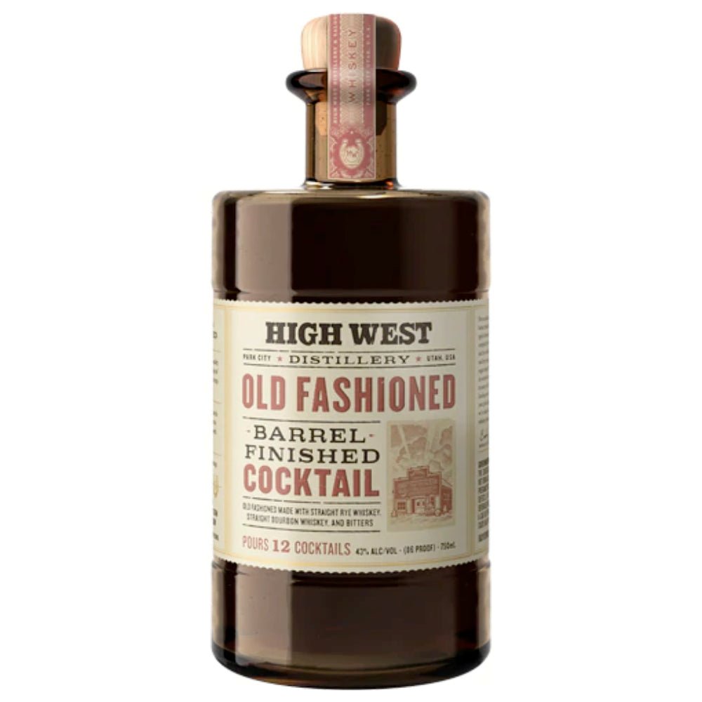 High West Old Fashioned Barrel Finished Cocktail Ready-To-Drink Cocktails High West Distillery   