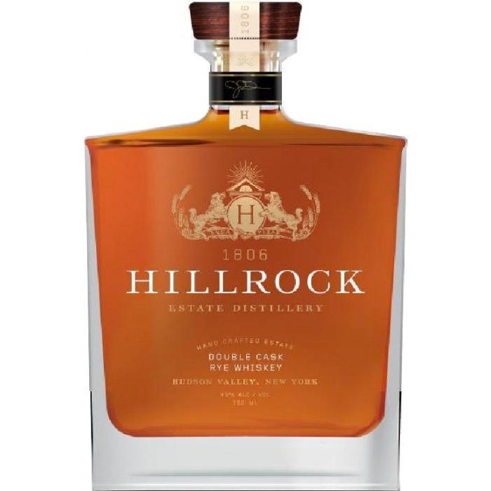 Hillrock Double Cask Rye Whiskey Port Finish Rye Whiskey Hillrock   