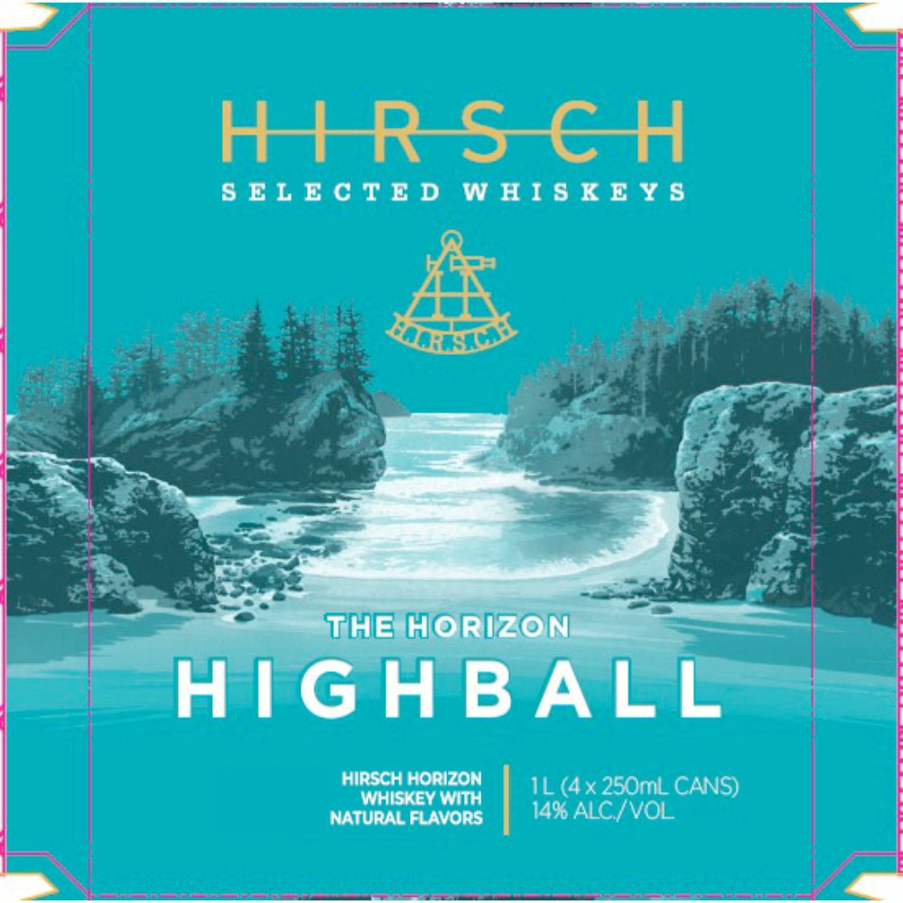 Hirsch The Horizon Highball Canned Cocktail 4pk Canned Cocktails Hirsch   