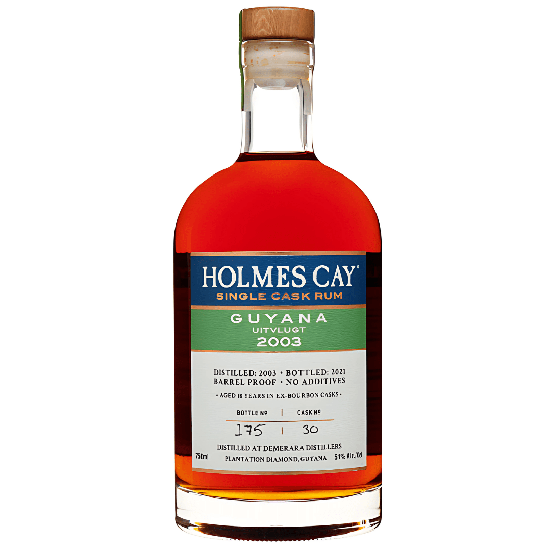 Holmes Cay Guyana Uitvlugt 2003 Single Cask Rum Holmes Cay