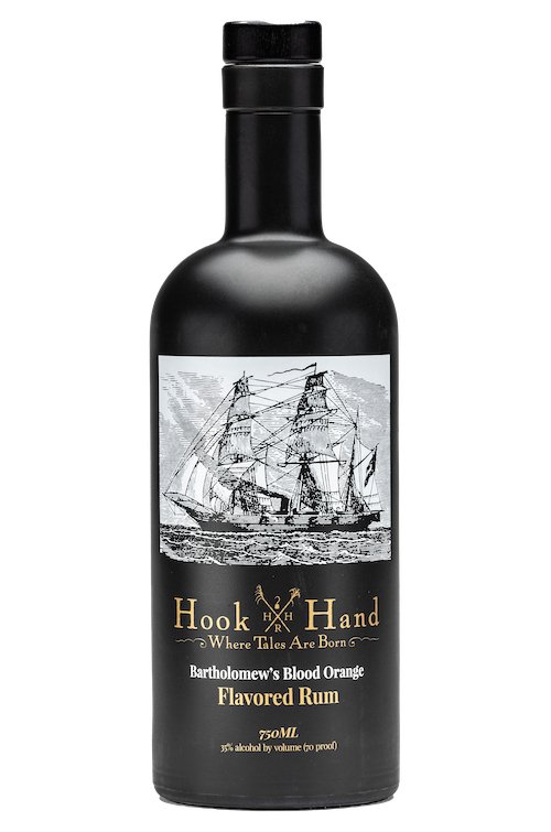 Hook Hand Bartholomew’s Blood Orange Flavored Rum Rum Hook Hand Rum   