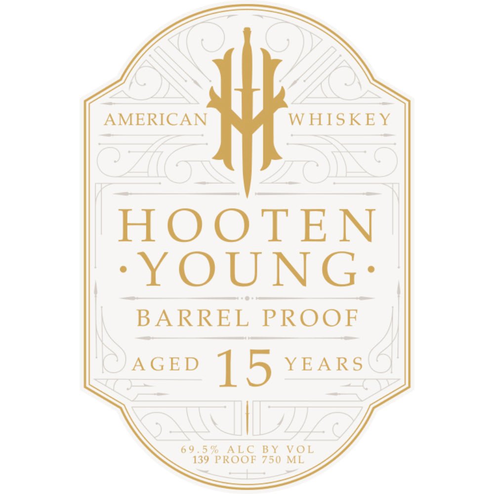 Hooten Young 15 Year Old Barrel Proof American Whiskey Hooten Young   