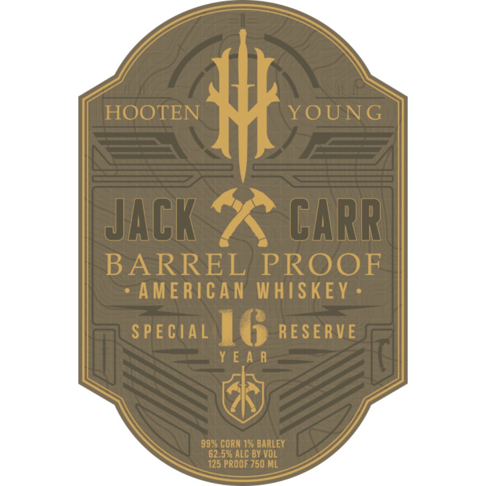 Hooten Young Jack Carr 16 Year Old Special Reserve Barrel Proof American Whiskey American Whiskey Hooten Young   