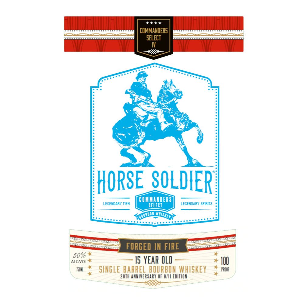 Horse Soldier Commander’s Select IV 15 Year Old Bourbon Bourbon Horse Soldier Bourbon   