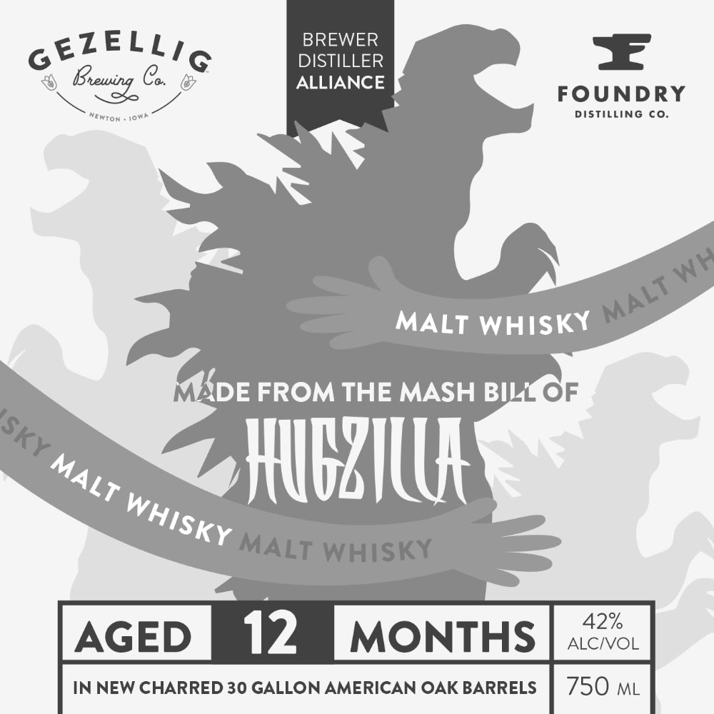 Hugzilla Malt Whisky American Whiskey Foundry Distilling   