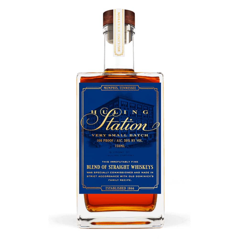 Huling Station Blend Of Straight Whiskeys Whiskey Huling Station   