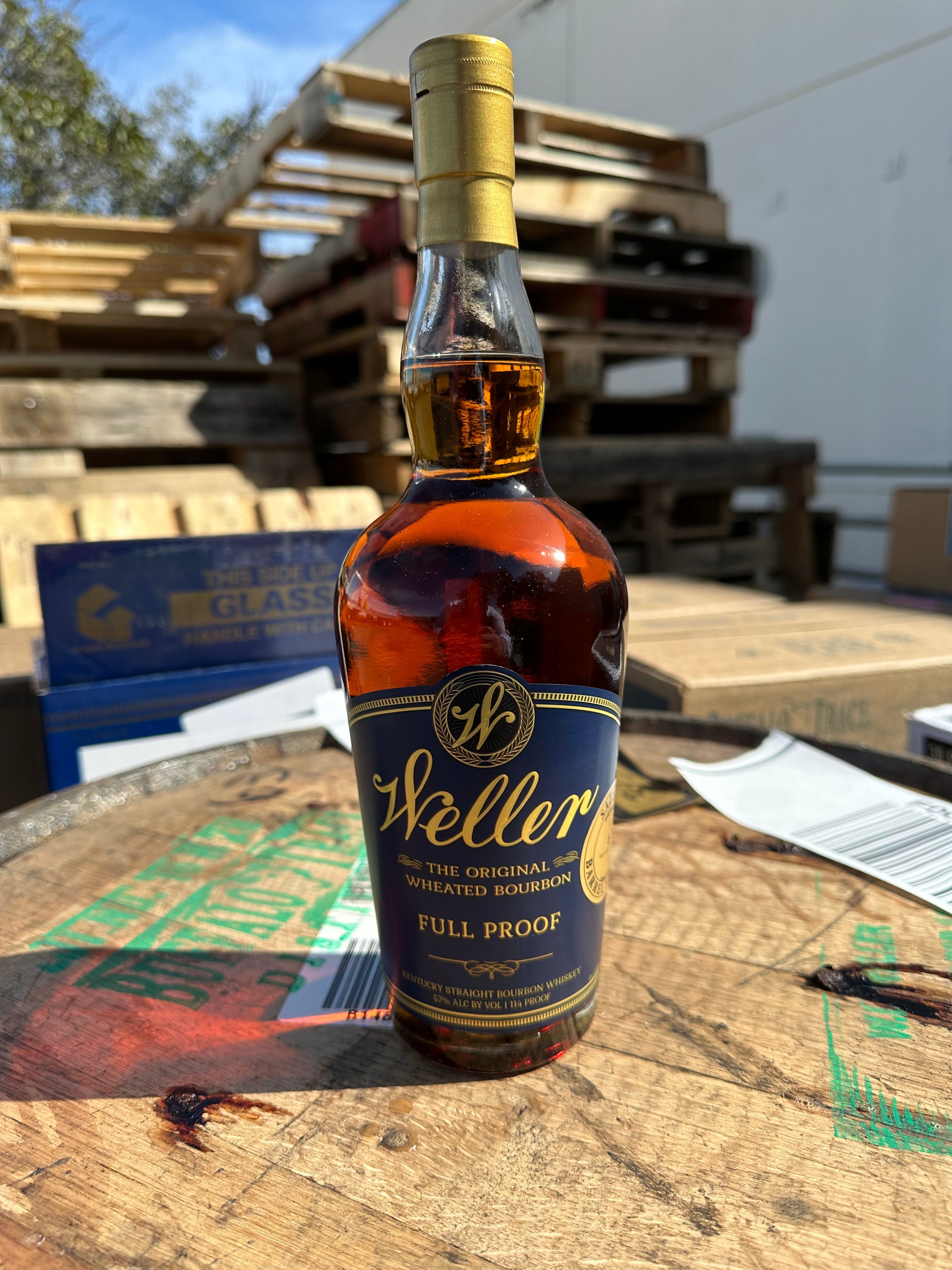 W.L. Weller Full Proof Hand Selected By Main Street Liquor Bourbon Buffalo Trace   