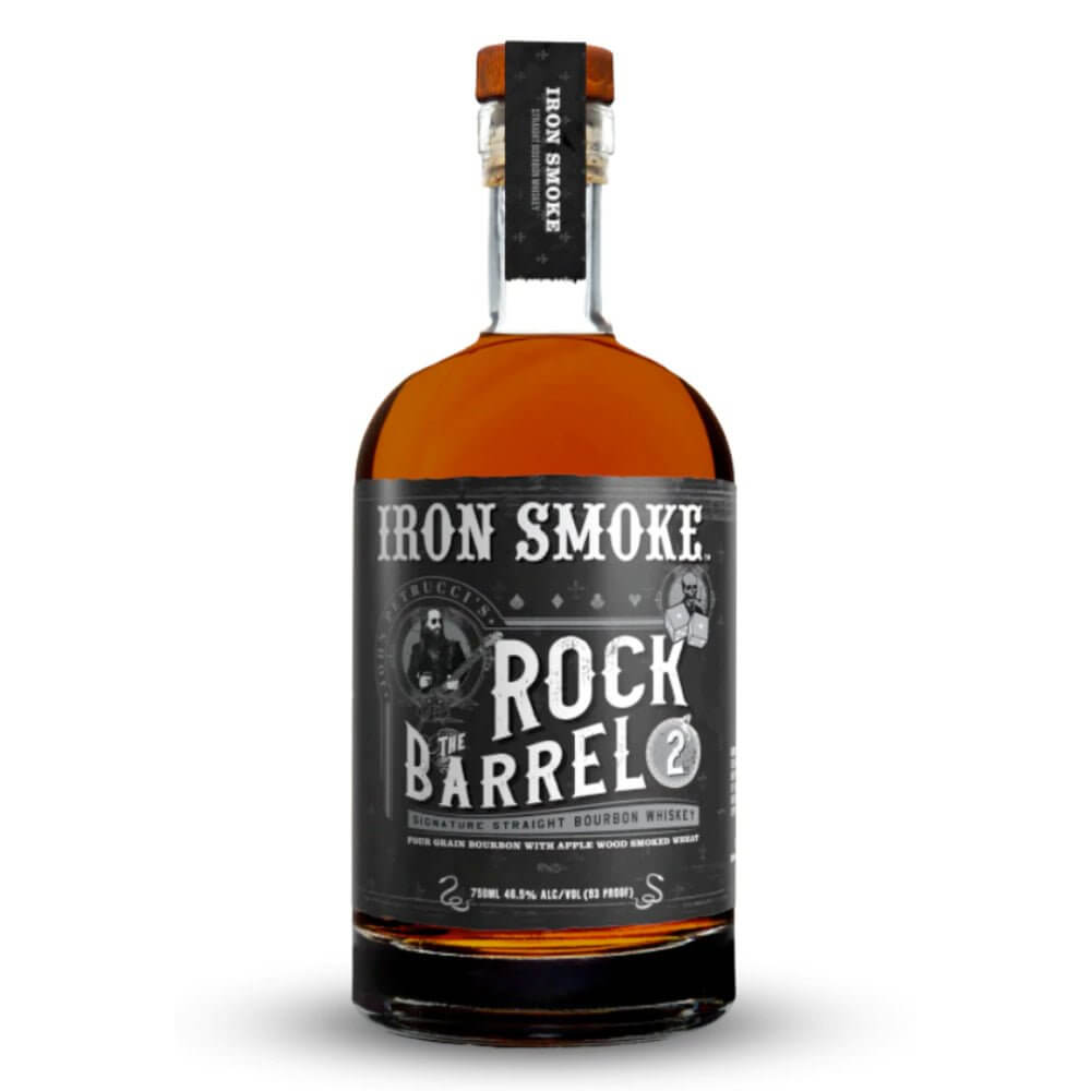 Iron Smoke Rock The Barrel Bourbon 2 By John Petrucci - Main Street Liquor