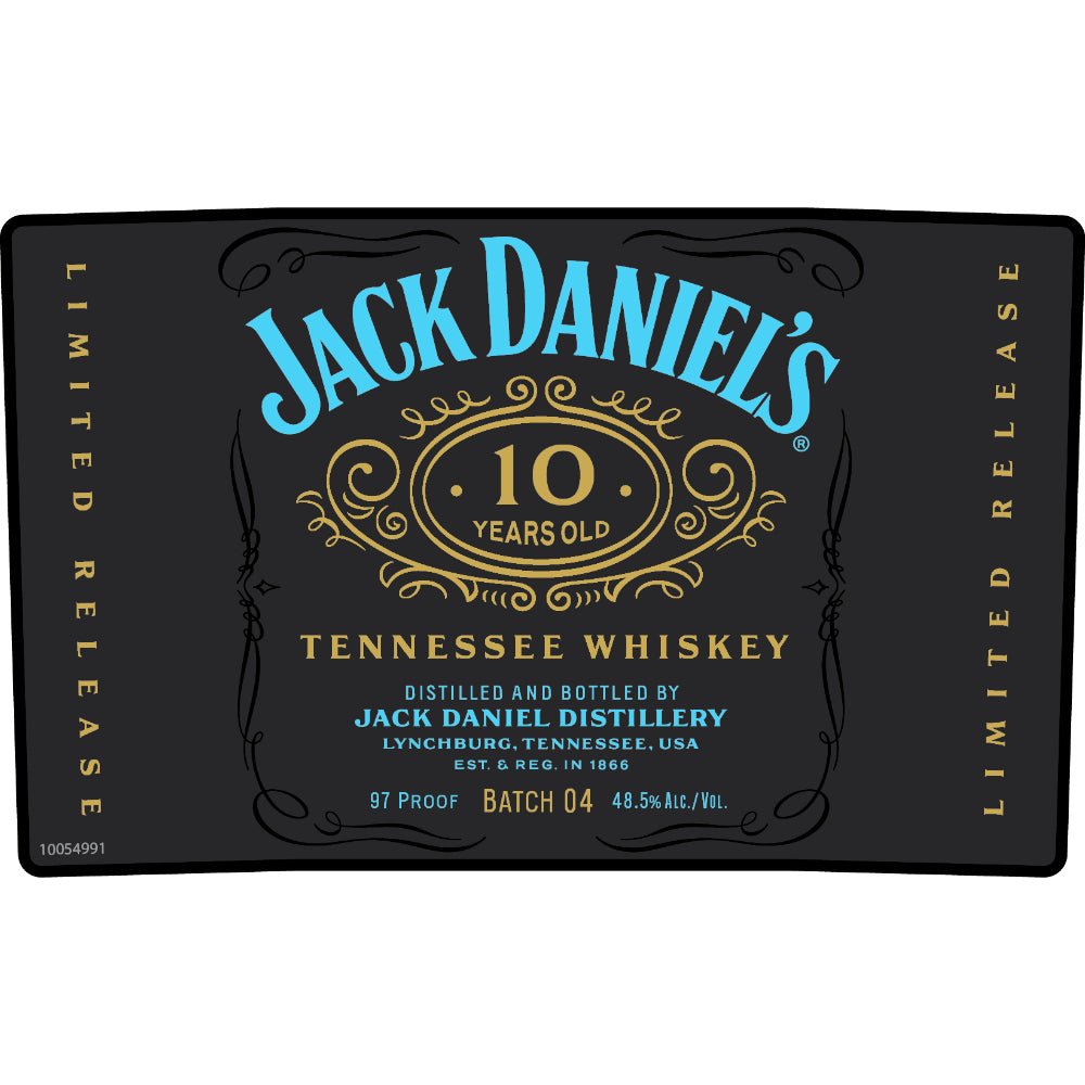 Jack Daniel's 10 Year Old Batch 04 Limited Release American Whiskey Jack Daniel's   