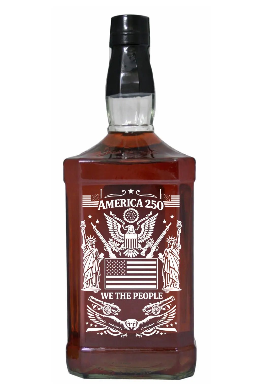 Jack Daniel’s 3L America 250th Anniversary Custom Etched Bottle - Main Street Liquor