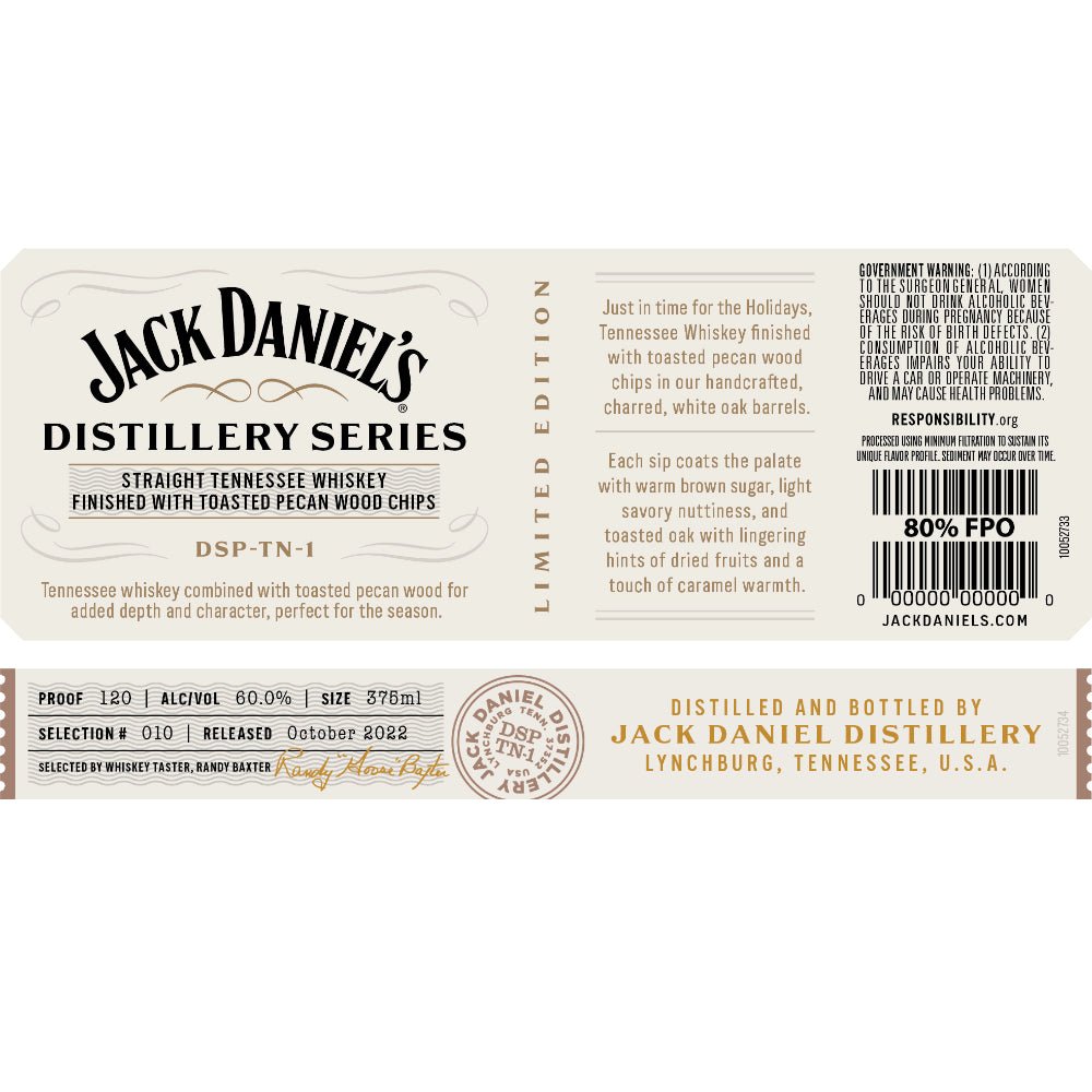 Jack Daniel’s Distillery Series No. 10 Tennessee Whiskey Jack Daniel's   