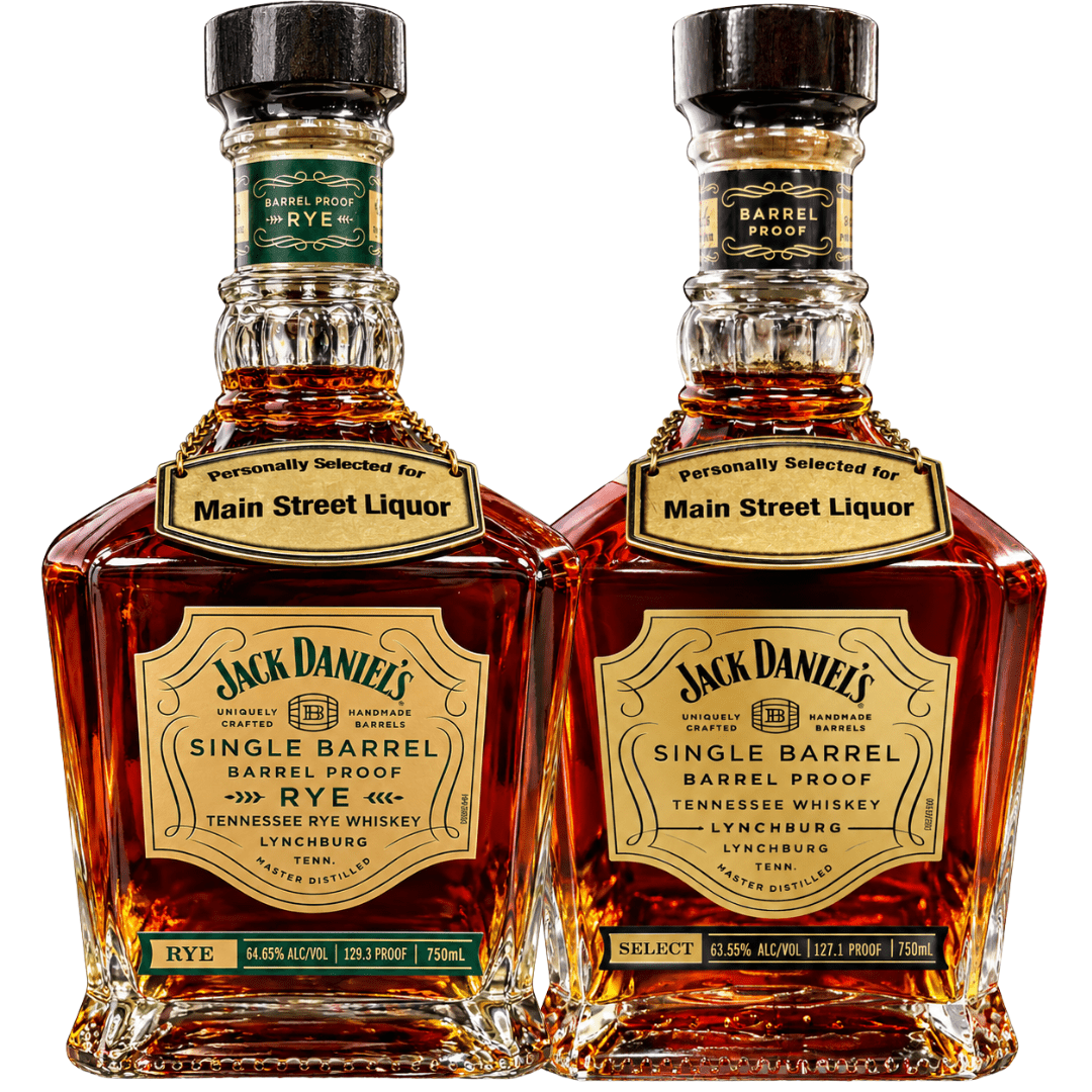 Jack Daniel’s Single Barrel Main Street Liquor Barrel Proof Private Selection Bundle - BuyMyLiquor