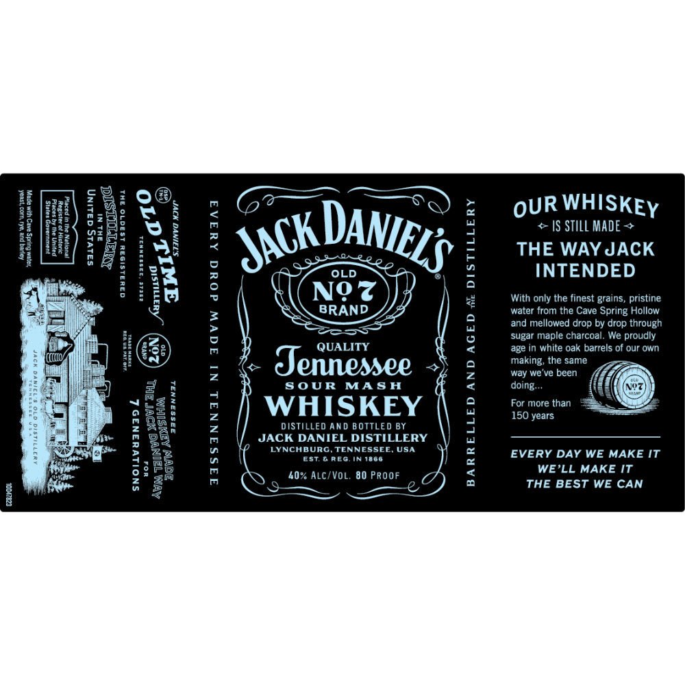 Jack Daniel's The Way Jack Intended American Whiskey Jack Daniel's   