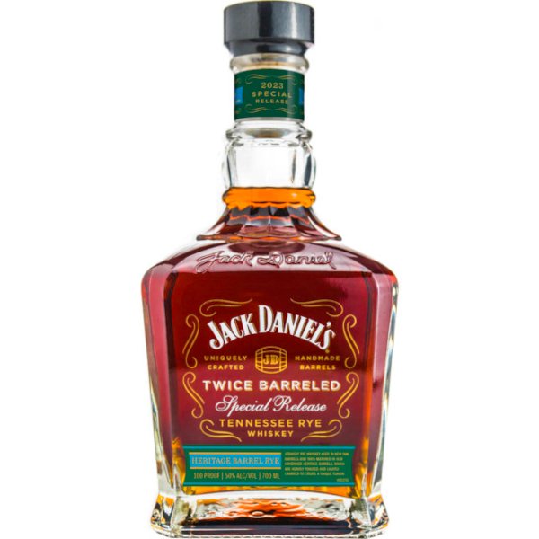 Jack Daniel's Twice Barreled Tennessee Rye 2023 Release Rye Whiskey Jack Daniel's   