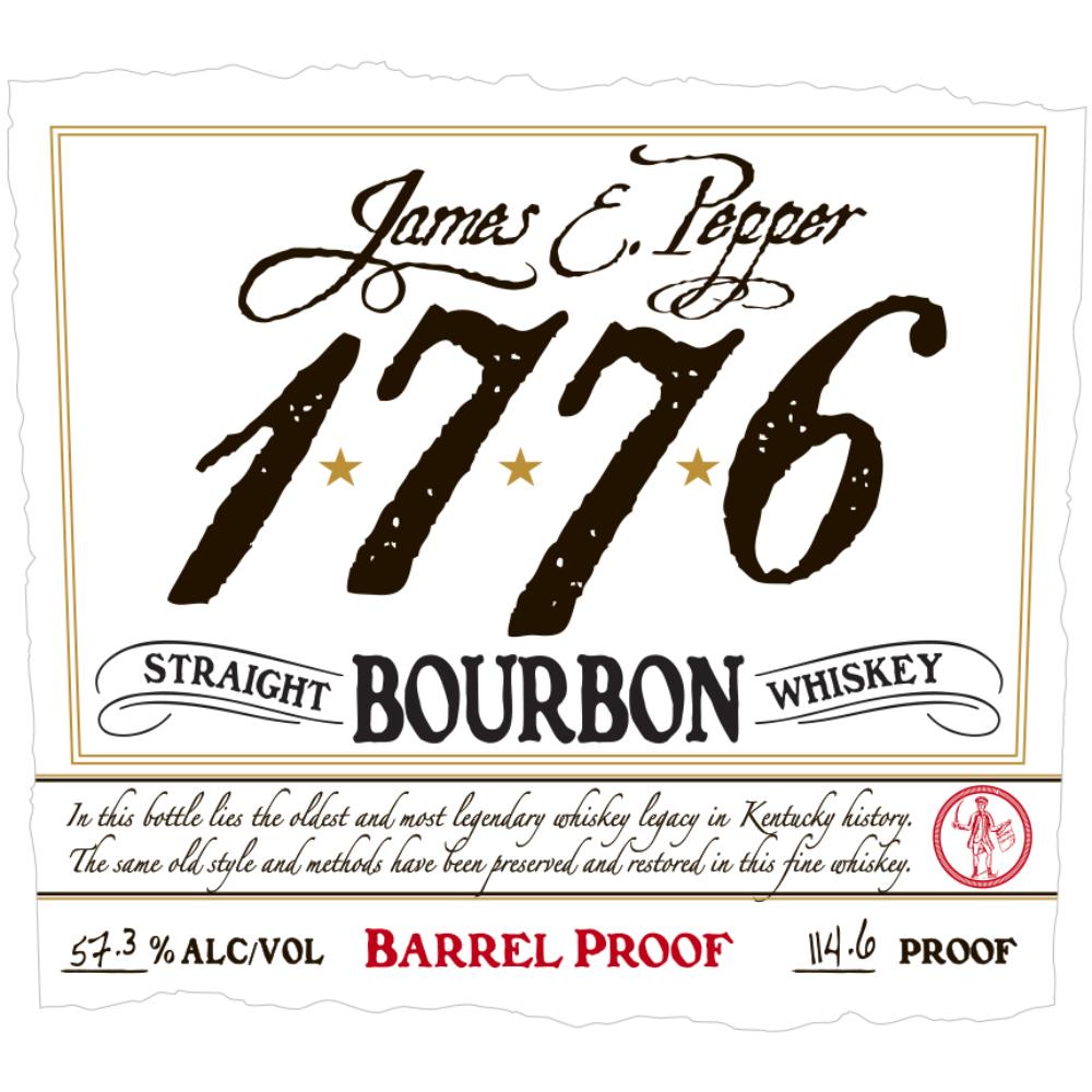 James E. Pepper 1776 Barrel Proof Bourbon Bourbon James E. Pepper   