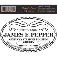 Thumbnail for James E. Pepper Barrel Proof Kentucky Straight Bourbon Bourbon James E. Pepper   