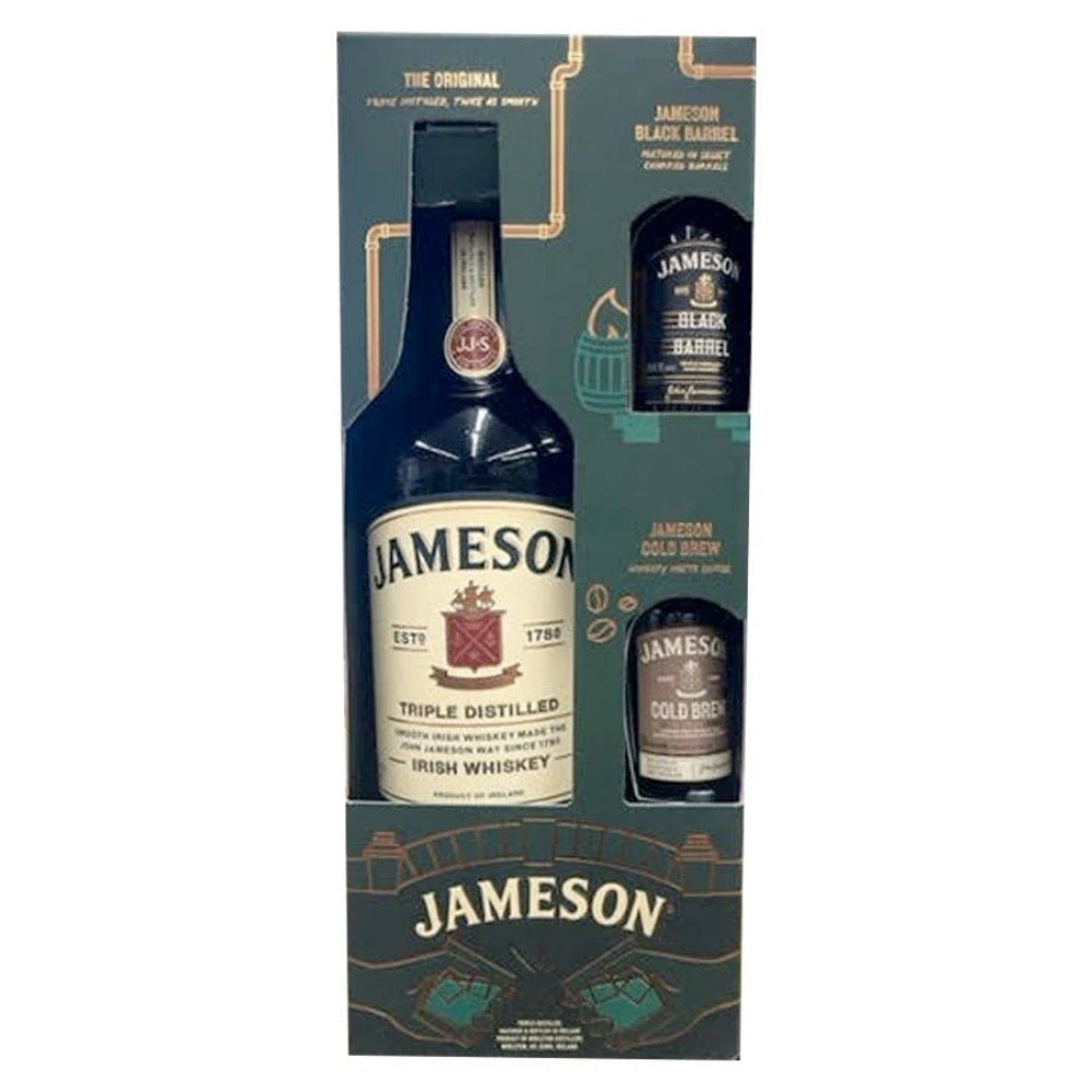Jameson Irish Whiskey Gift Set With Black Barrel & Cold Brew Irish whiskey Jameson   