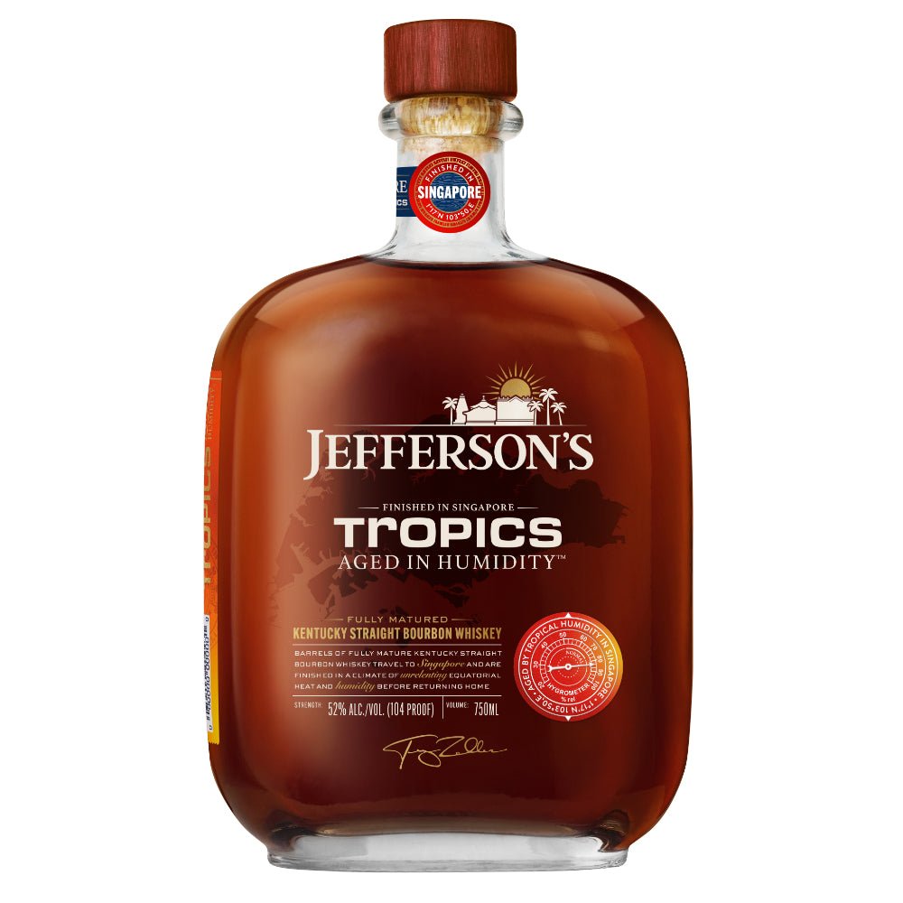 Jefferson's Tropics Kentucky Straight Bourbon Aged In Humidity Bourbon Jefferson's   