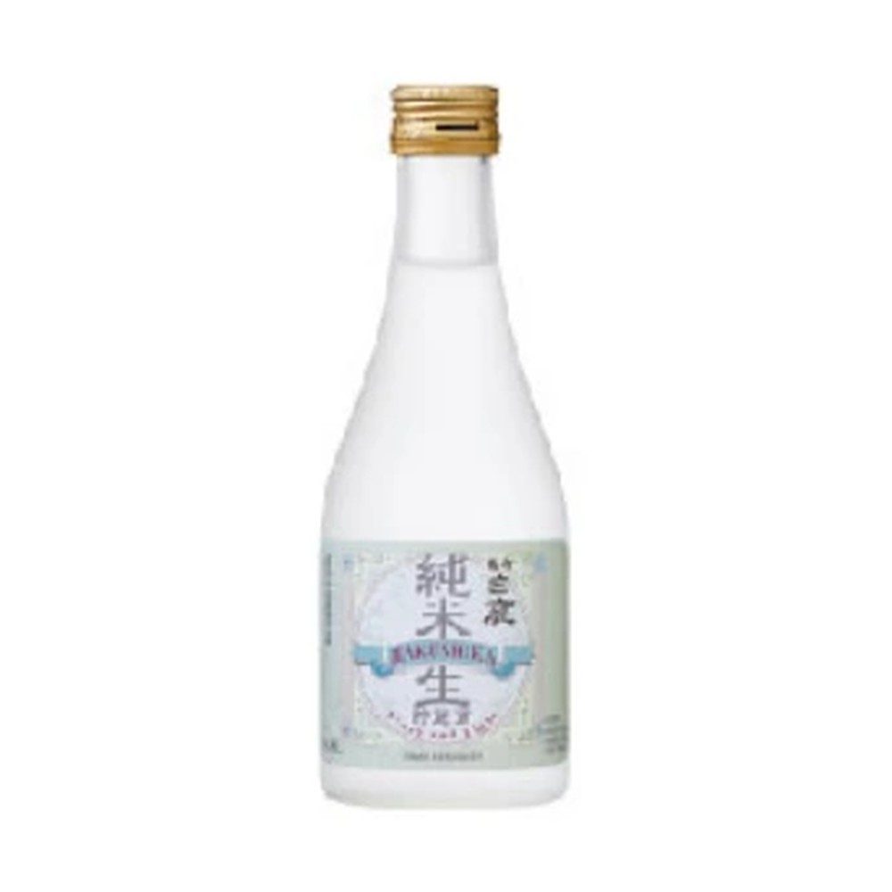 Hakushika Kuromatsu Fresh & Light Junmai Sake 300ml - Case of 12