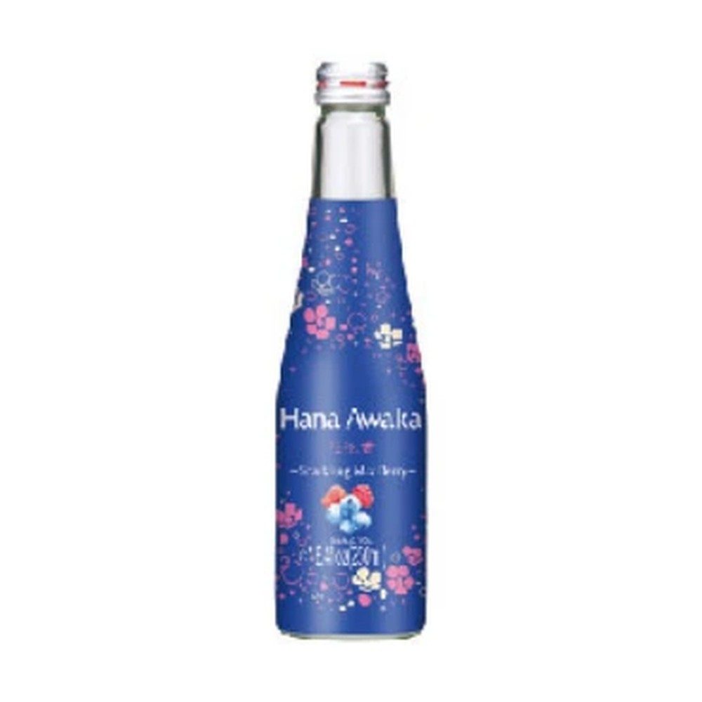 Ozeki Hana Awaka Sparkling - Mix Berry Sake 250ml - Case of 12