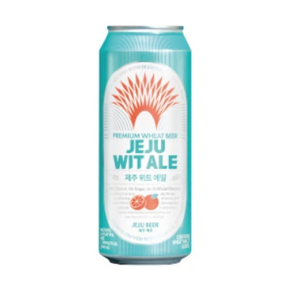 Jeju Wit Ale Can Beer 500ml - Case of 24