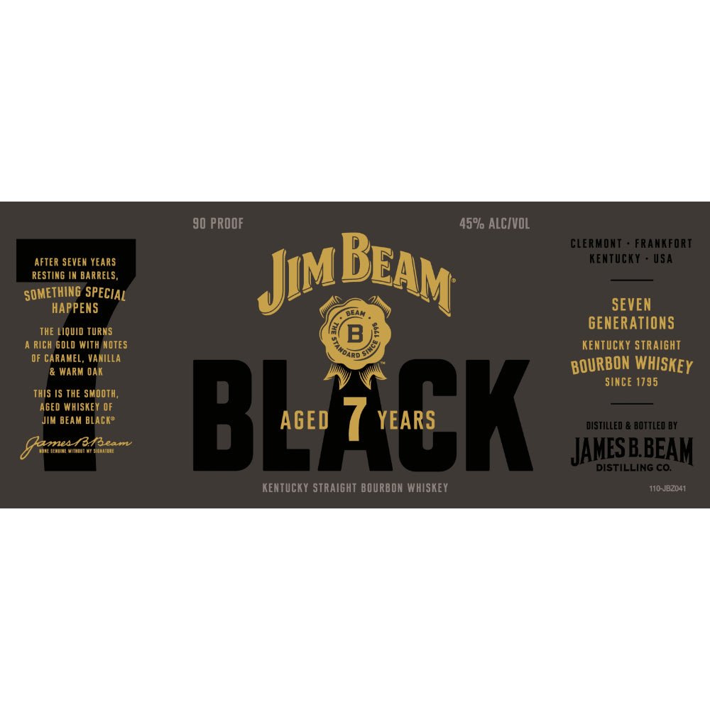 Jim Beam Black 7 Year Old Bourbon Bourbon Jim Beam   