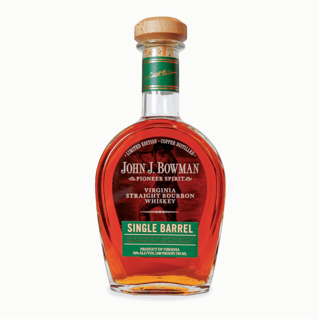 John J. Bowman Single Barrel Bourbon Limited Edition Bourbon A. Smith Bowman Distillery   