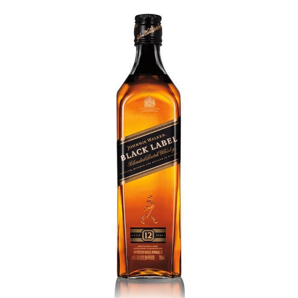 【希少！約30年前】 Johnnie Walker Black Label 1990 Johnnie Walker Black Label Scotch Ad - The premium 12 year