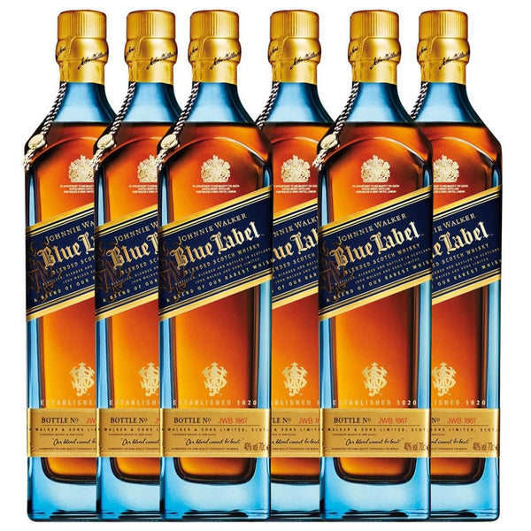 Johnnie Walker Blue Label Blended Scotch Whisky 50ml 6pk - BuyMyLiquor