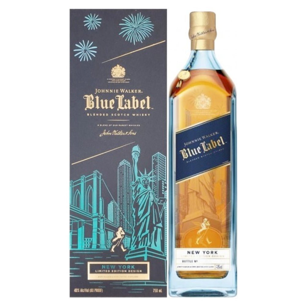 Johnnie Walker Blue Label New York Limited Edition Design 2023 Scotch Johnnie Walker   
