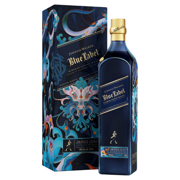 Johnnie Walker Blue Label 限定版　※木箱のみ Johnnie Walker Blue Label Year Of The Wood Dragon X James Jean