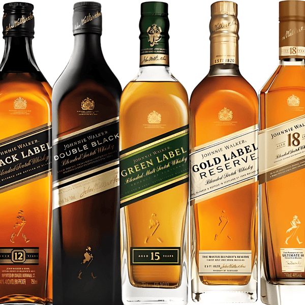 Johnnie Walker Collection Bundle: Red, Black, Double Black, Green