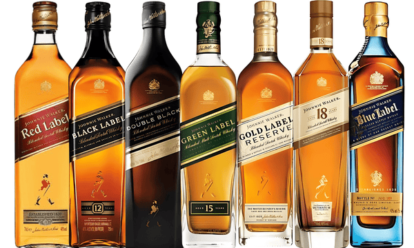 Johnnie Walker Collection Bundle: Red, Black, Double Black, Green