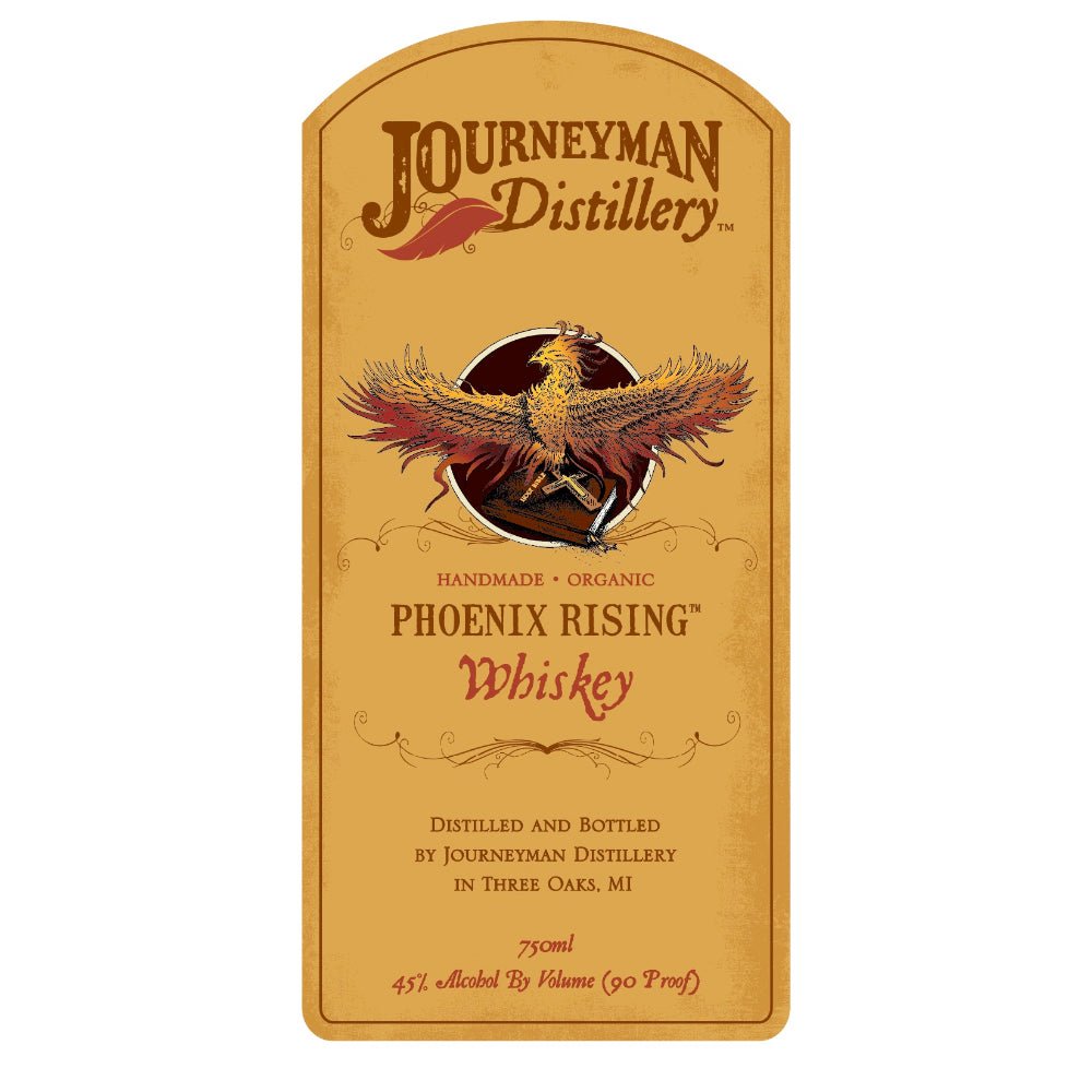 Journeyman Phoenix Rising Whiskey American Whiskey Journeyman Distillery   