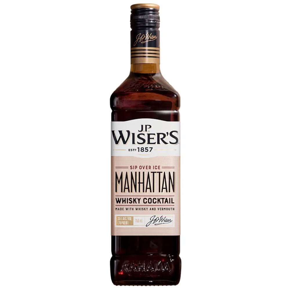 J.P. Wiser’s Manhattan Whisky Cocktail Ready-To-Drink Cocktails J.P. Wiser's   