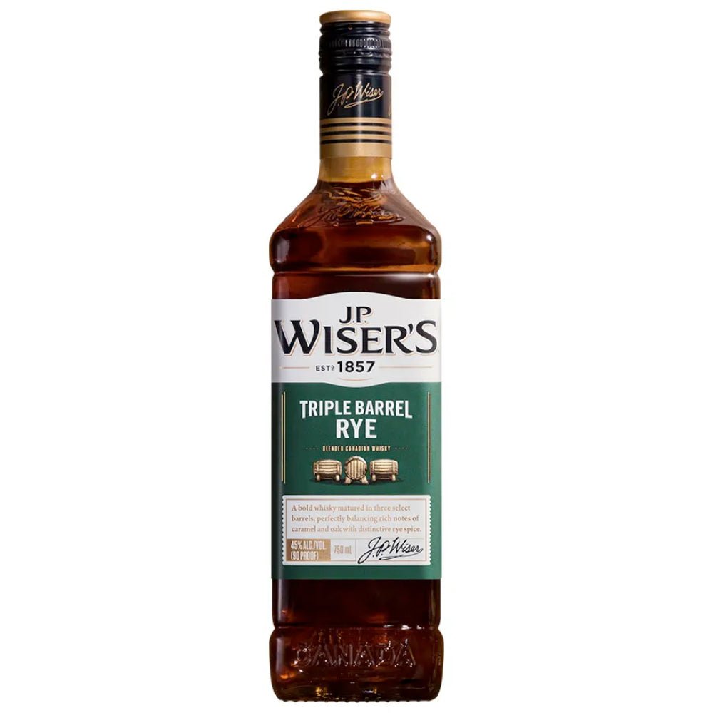 J.P. Wiser's Triple Barrel Rye Canadian Whisky J.P. Wiser's   