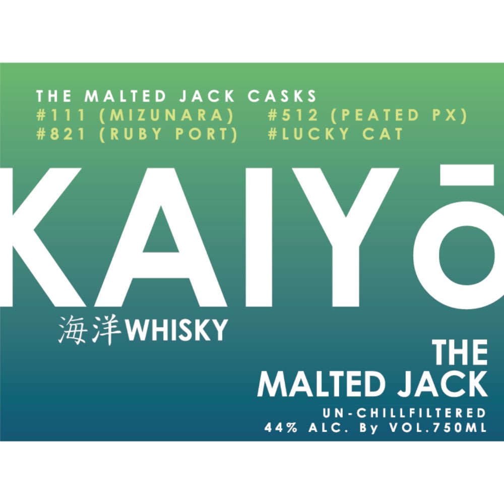 Kaiyo the Malted Jack Japanese Whisky Kaiyō   