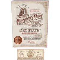 Thumbnail for Kentucky Owl Dry State 100th Anniversary Edition Bourbon Kentucky Owl   