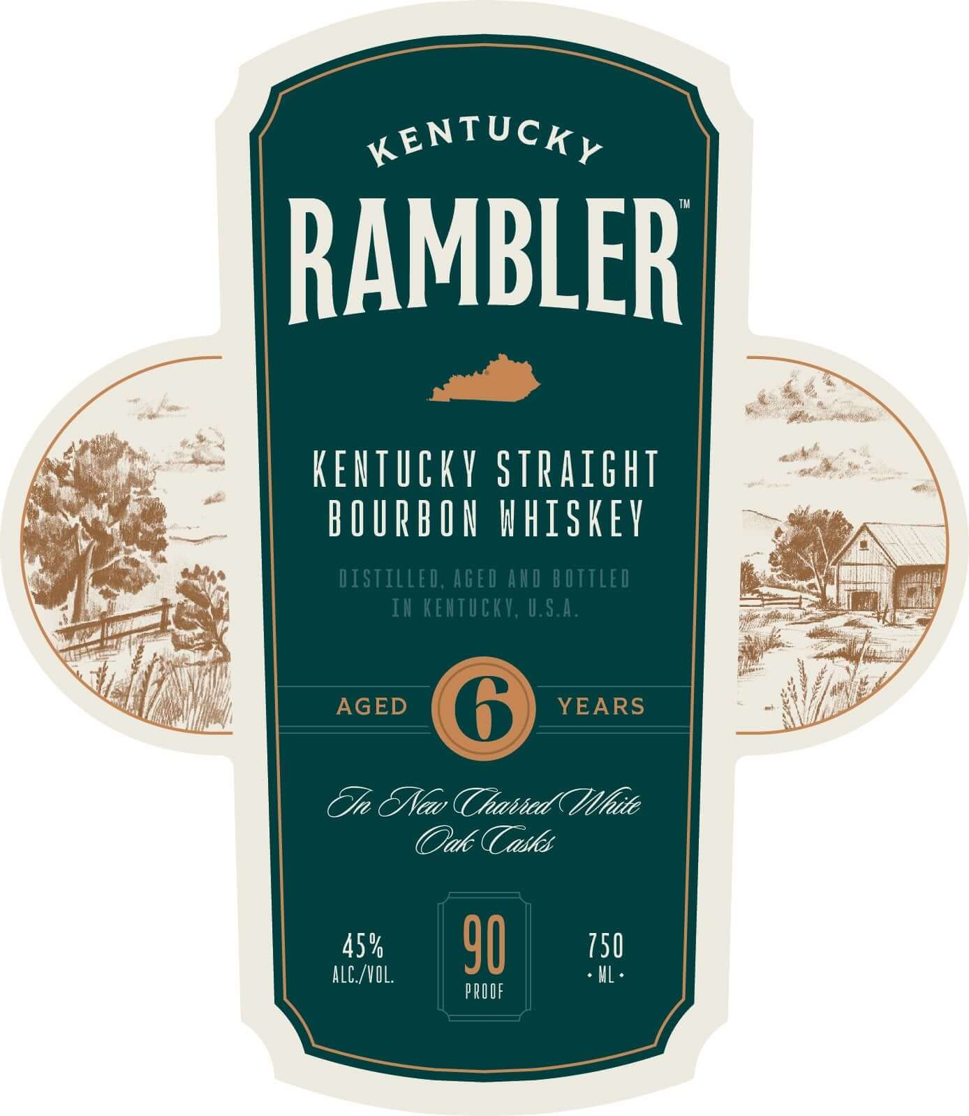 Kentucky Rambler 6 - Year Kentucky Straight Bourbon Whiskey - Main Street Liquor