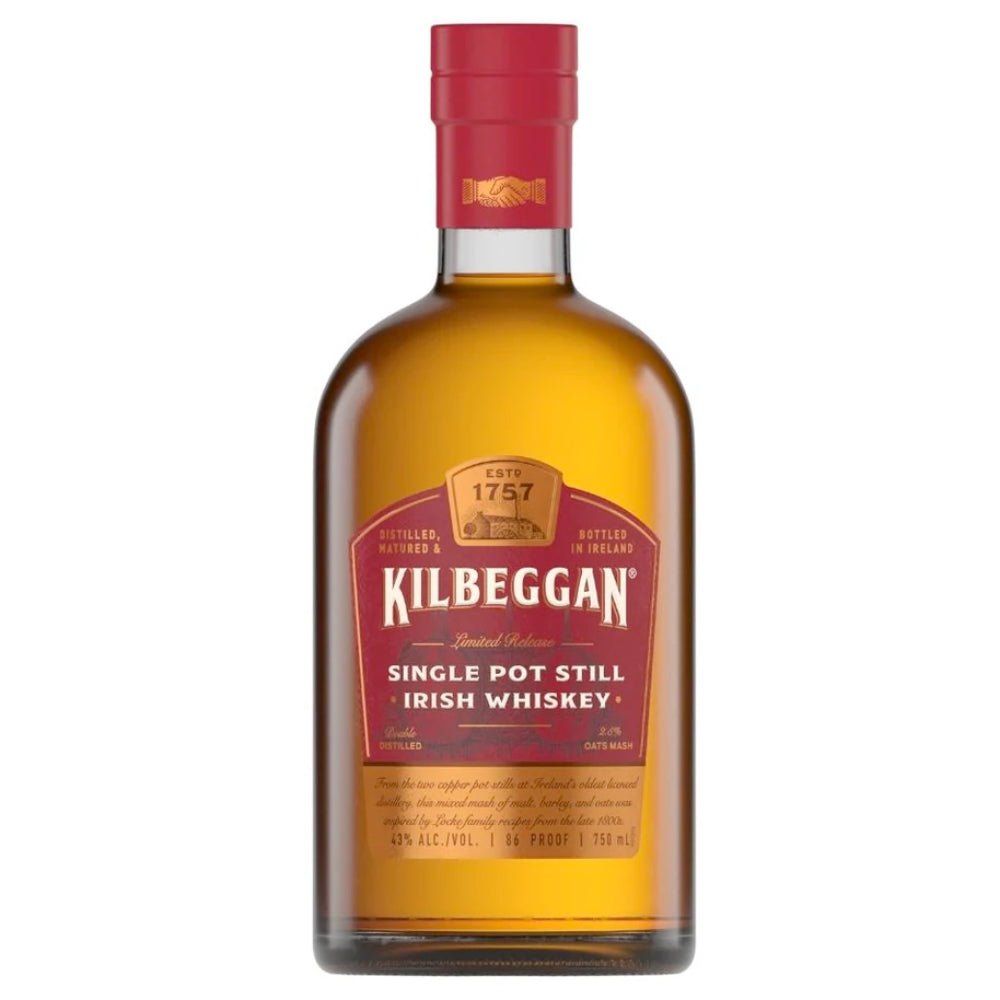 Kilbeggan Single Pot Still Irish Whiskey Irish whiskey Kilbeggan   