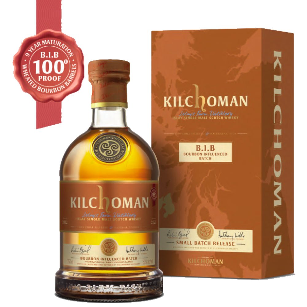 Kilchoman B.I.B "Bourbon Influenced Barrels" 9 Year Old Scotch Kilchoman   