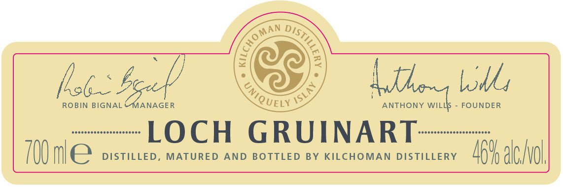 Kilchoman Loch Gruinart Islay Single Malt Scotch Whisky 700ml Kilchoman