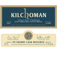 Thumbnail for Kilchoman PX Sherry Cask Matured 2021 Scotch Kilchoman   