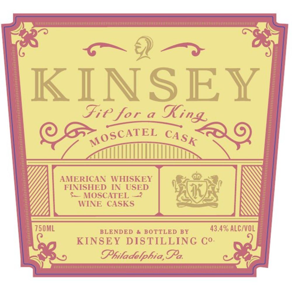Kinsey Moscatel Wine Cask Finished American Whiskey American Whiskey New Liberty Distillery   