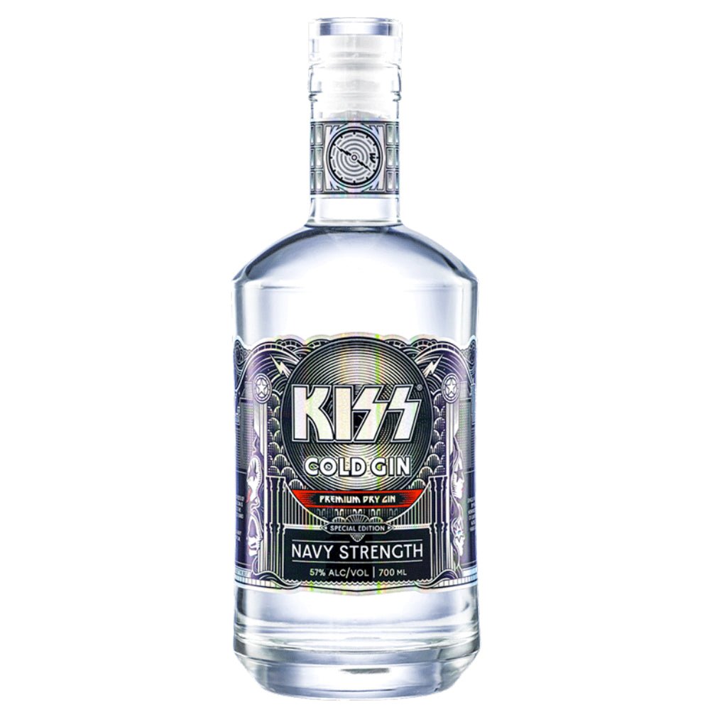 KISS Cold Gin Navy Strength Gin Kiss Black Diamond Rum   
