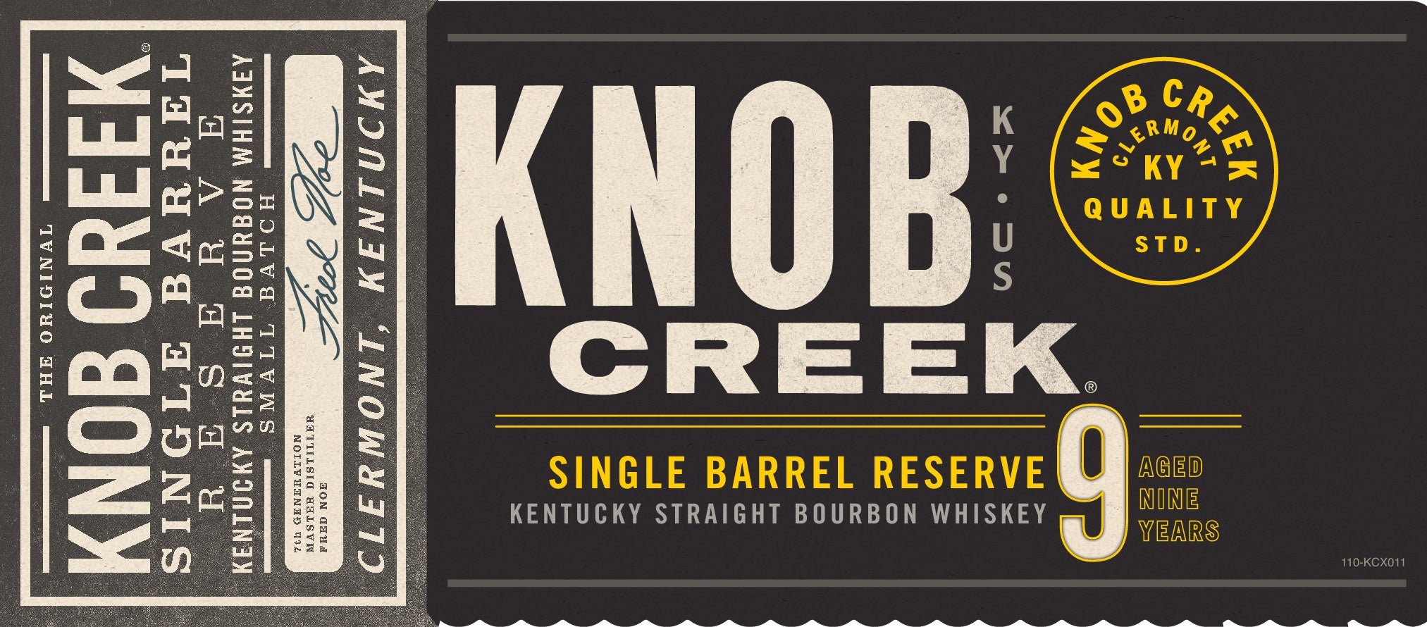 Knob Creek 9 Year Single Barrel Reserve Kentucky Straight Bourbon Whiskey Knob Creek