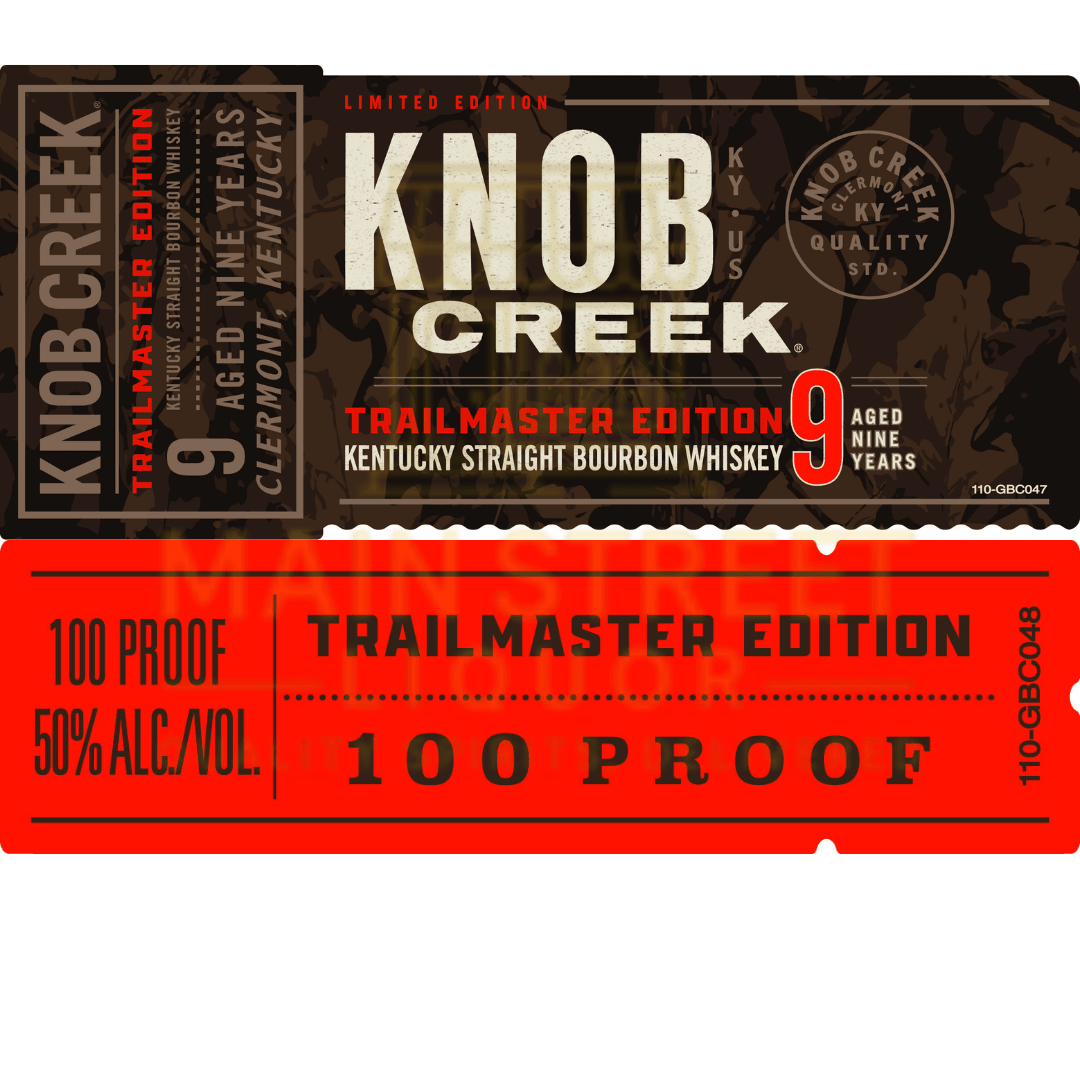 Knob Creek 9 Year Trailmaster Edition Kentucky Straight Bourbon Whiskey - Main Street Liquor