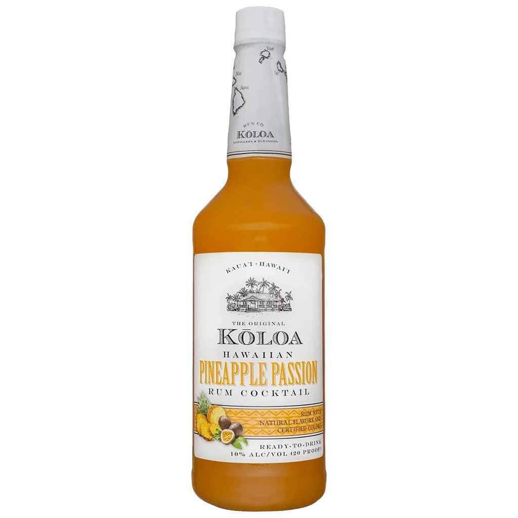 Kōloa Hawaiian Pineapple Passion Rum Cocktail 1.75 Liter Cocktail Mixers Kōloa Rum   